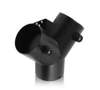 MaxEarn Ø75mm Type-Y Duct Connection, Air Heater Diesel Auxiliary Accessories with Double Valve, 3-Way Air Outlet Pipe for Diesel Heater