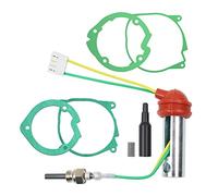 MaxEarn 7Pcs 12V 2KW 5KW Auxiliary Heater Ceramic Glow Plug Set, Air Diesel Parking Heater Repair Kit with Pin Glow Plugs + 4 Gaskets + Filter, for Webasto Eberspacher Car Truck Boat Heater