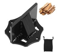 MaxEarn Small Wood Splitter Wedge, Portable Firewood Kindling Splitter Carbon Steel, Manual Log Splitting Wedge Tool for Home, Stove, Fireplace, Fire Pits, Campsite (Size 295g)
