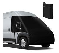 MaxEarn Windshield Cover for FIAT Ducato Serie 8 ab 2006, 600D Oxford cloth Windscreen Cover, Car Cover resistant Snow Ice Sun UV Dust Water, Foldable Windscreen Protector X250 X290 Protect the Hood