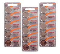 Maxell 15 x CR2016 Lithium Button Batteries