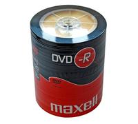 Maxell 16x DVD-R 4.7GB - 100 Discs (275733) Cello Wrap