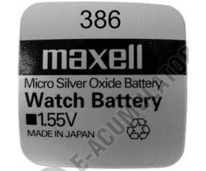Maxell 18288700 Single-use Silver Oxide Battery - Batteries (Single-Use Battery, Silver Oxide, 1.55 V, 10 Pieces) 125 mAh, Hg (Mercury)