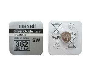 Maxell 18291500 Single-use Silver Oxide Battery - Batteries (Single-Use Battery, Silver Oxide, 1.55 V, 10 Piece), 25 mAh, Hg (Mercury))