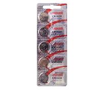 Maxell 18586500 Single-Use Battery CR1620 Zinc Manganese Dioxide (Zn/MnO2) - Batteries (Single-Use Battery, CR1620, Zinc Manganese Dioxide (Zn/MnO2), 3 V, 5 Pieces, 80 mAh)