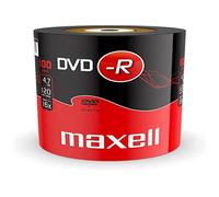 Maxell 275733 DVD-R 4.7 GB 16X 120 Min Video 100 Disk Pack in Black Maxell Black