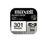 Maxell 301 Cell Battery 1 pcs. SR43SW-M - Unisex - Silver oxide