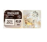 Maxell 321 SR616SW Battery Button, 1.55 V,silver
