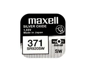 Maxell 371 Cell Battery 1 pcs. SR920SW-M - Unisex