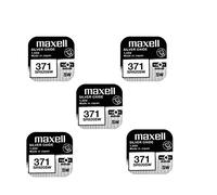 Maxell 371 Watch Batteries (Pack of 5)