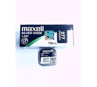maxell 377 SR626SW 1PACK X 10PCS Silver Oxide 1.55V Watch battery Made in Japan