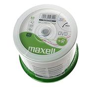 Maxell Full Face Printable 16x DVD+R 4.7GB - 50 Discs (275702) Spindle Tub