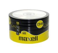 Maxell 52x CD-R 700MB - 50 Discs (624036) Cello Wrap