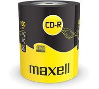 Maxell 624037 CD-R 52X Blank Discs 700MB Extra Protection (100 Disk Pack - Shrin