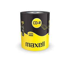 Maxell 624037 CD-R 52x Blank Discs 700MB Extra Protection (100 Disk Pack - Shrink Wrapped)