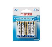 Maxell 723465 LR6 4BP AA Cell 4 Pack Carded Battery