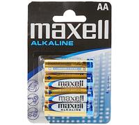 Maxell 723882 AA Alkaline Battery (Pack of 4)