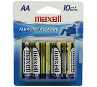 Maxell "Aa" Alkaline Battery-10pk Blister(Lr6)
