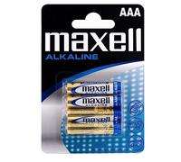 Maxell AAA Alkaline Battery (Pack of 4)
