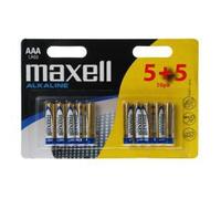 Maxell LR03 Batteries Blister Pack of 5+5