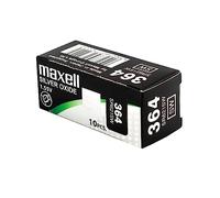 Maxell 364 SR621SW 1.55v Silver Oxide, Mercury Free Watch Battery - Made In Japan