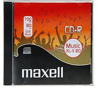 Maxell CD-R Music XL-II 80 700mb/80mins Audio Blank Recordable CD-R 10 Pack New