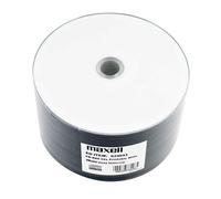 Maxell CD-R 52x 700MB 80 Min White Inkjet Printable Blank Discs 50 Pack - 624043