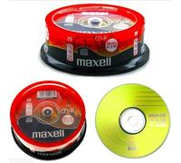 MAXELL CD-R 80 MINS XL-II DIGITAL AUDIO MUSIC RECORDABLE BLANK DISCS 25 PACK