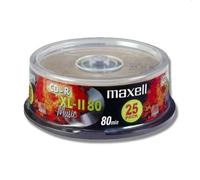 MAXELL CD-R XLII 80 Audio Spindle 25 recordable discs blank media