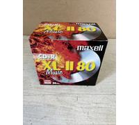 Maxell Music XL-II 80, 10 Pack of 80 Minute Audio Only CD-R Discs 700MB (624880)