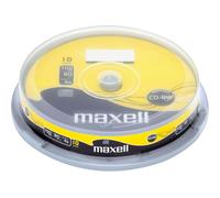 Maxell CD-RW 80 Mins Discs - 10 Pack