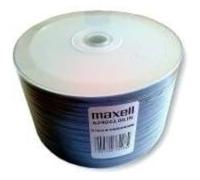 50 MAXELL Inkjet Printable 52X 80 MINUTE Blank CD CD-R DISCS 700MB 624043