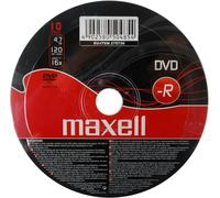 Maxell DVD-R 16x 10-Piece Shrink Wrap