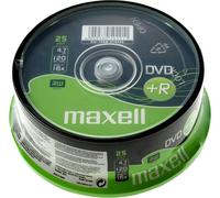 Maxell DVD+R 4.7 GB 16X 120 Min Video - 25 Pack