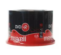 Maxell Dvd-R 4.7Gb 120 Min. 16X 50Pcs + Cd Holder 10 Slots