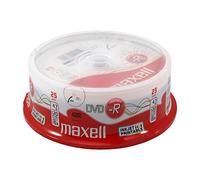 Maxell DVD-R blank discs (16x speed, 4, 7GB, 120min, 25spindle)