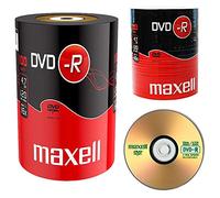Maxell 16x DVD-R 4.7GB - 100 Discs (275733) Cello Wrap