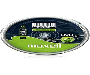 Maxell DVD + R DL 8,5GB 240min 8x Cakebox (10 Disc)