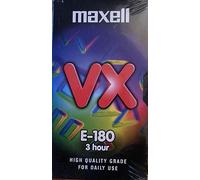 Maxell E180 VX Blank Tapes