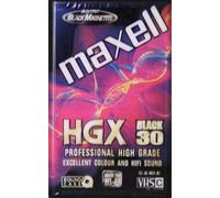 Maxell EC30 HGX Black Blank Tapes
