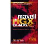 Maxell HGXB 60 Professional High Grade 60 min VHS Tape for Security & Master Recording - 1 pack