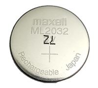 Maxell Kosie® ML2032 Lithium Coin Cell Battery Rechargeable Button Cell Battery for Keyboards etc or Replacement Battery