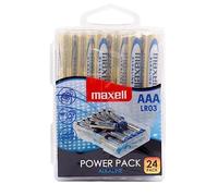 Maxell LR03 AAA Micro Alkaline Batteries (Pack of 24)