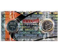 Maxell LR1130 189 389 Alkaline Coin Cell Battery, 2 Pack (2 Batteries)