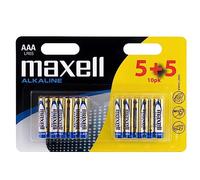 Maxell LR03 Batteries Blister Pack of 5+5