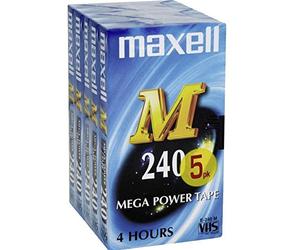Maxell M240 M Power Blank Tapes