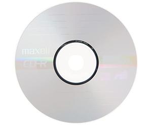 Maxell - MAX648250, Branded CD Recordable Media - Noise free Playback CDs 700Mb Storage - 2x to 48x, Write Speed with 80 min - Blank CDs, Storage & Reusable Spindle Case Holder - 50 Pk, Silver