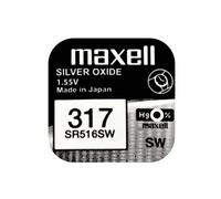 Maxell Maxell 317 Cell Battery 1 pcs. SR516SW-M - Unisex