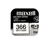Maxell Maxell 366 Cell Battery 1 pcs. SR1116SW-M - Unisex