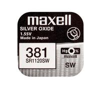Maxell Maxell 381 Cell Battery 1 pcs. SR1120SW-M - Unisex